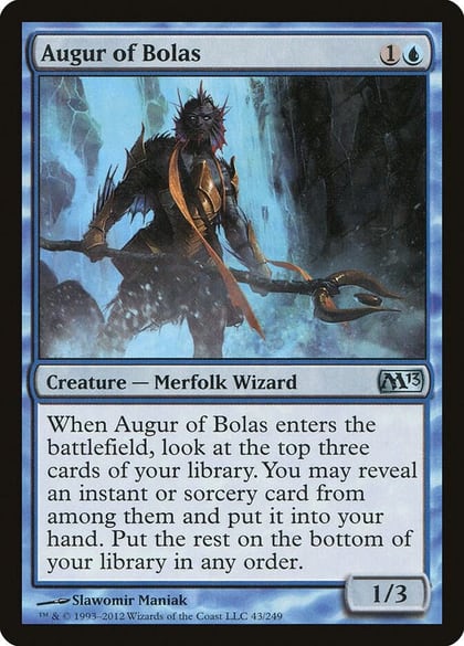 Augur of Bolas, Magic 2013 (M13) 43
