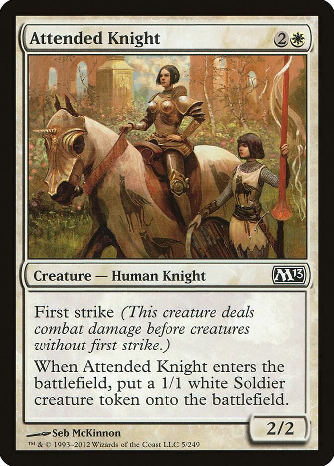 Attended Knight, Magic 2013 (M13) 5