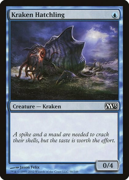 Kraken Hatchling, Magic 2013 (M13) 58