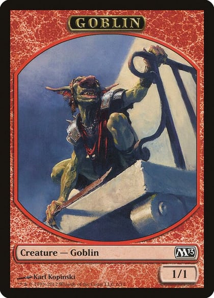 Goblin Token, Magic 2013 (M13) 6