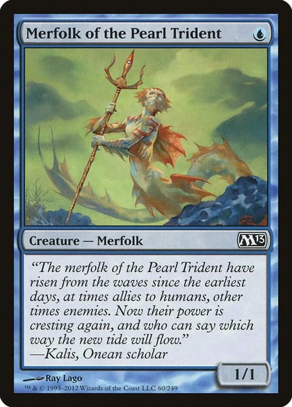 Merfolk of the Pearl Trident, Magic 2013 (M13) 60