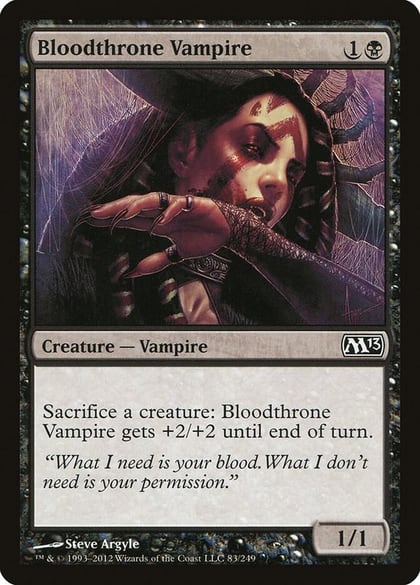 Bloodthrone Vampire, Magic 2013 (M13) 83