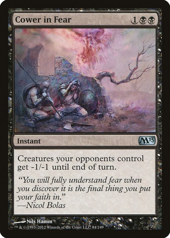 Cower in Fear, Magic 2013 (M13) 84