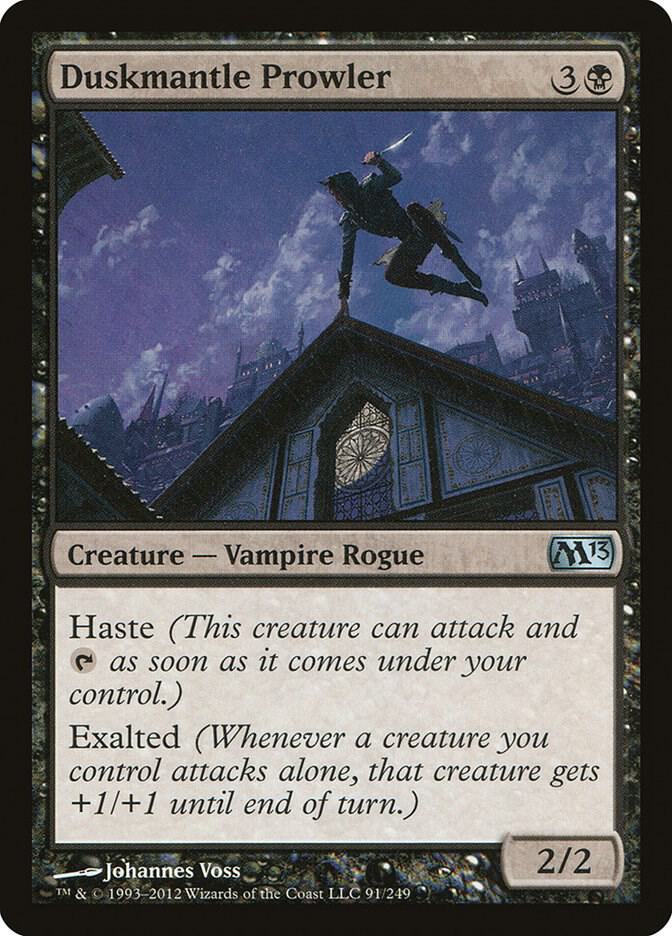 Duskmantle Prowler, Magic 2013 (M13) 91