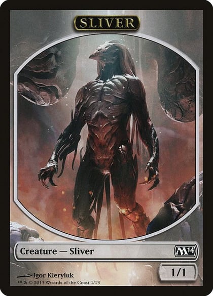 Sliver Token, Magic 2014 (M14) 1