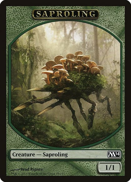 Saproling Token, Magic 2014 (M14) 10