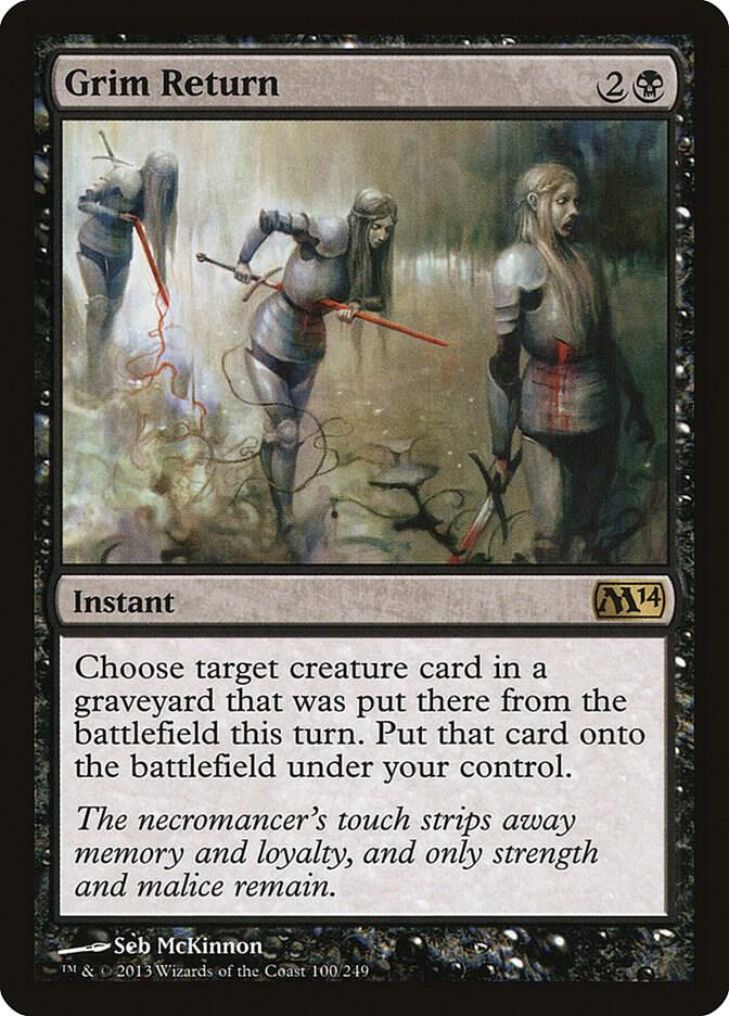 Grim Return, Magic 2014 (M14) 100