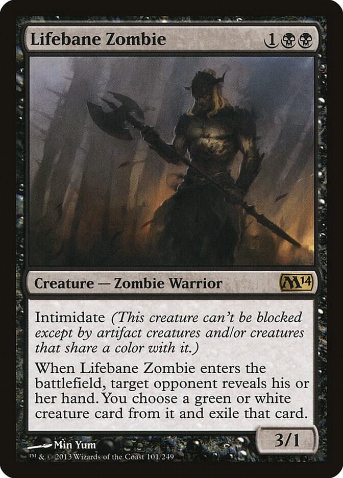 Lifebane Zombie, Magic 2014 (M14) 101