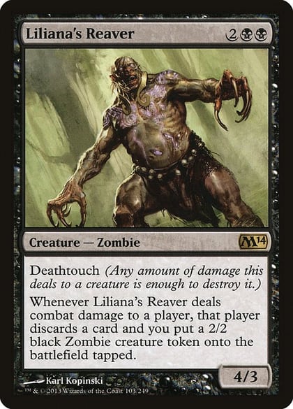 Liliana's Reaver, Magic 2014 (M14) 103