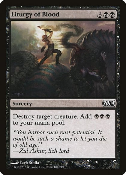 Liturgy of Blood, Magic 2014 (M14) 104