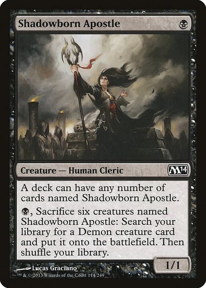 Shadowborn Apostle, Magic 2014 (M14) 114