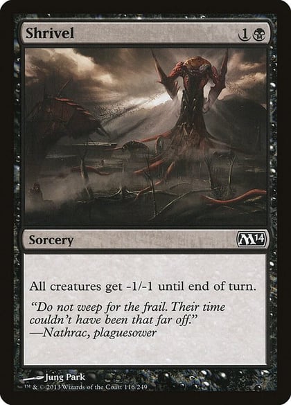 Shrivel, Magic 2014 (M14) 116