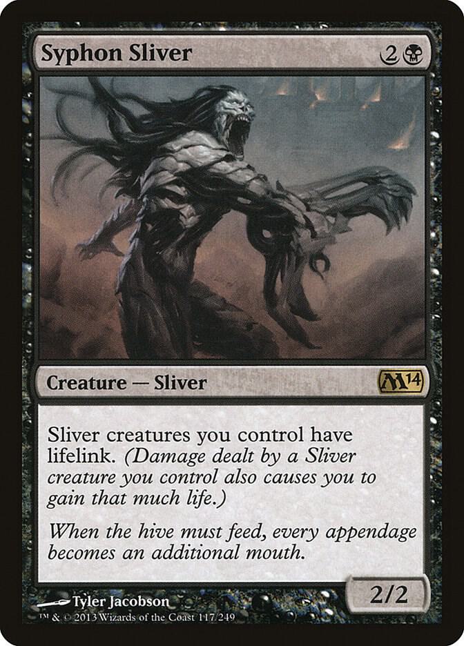 Syphon Sliver, Magic 2014 (M14) 117
