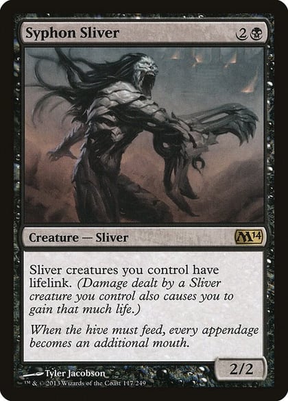 Syphon Sliver, Magic 2014 (M14) 117