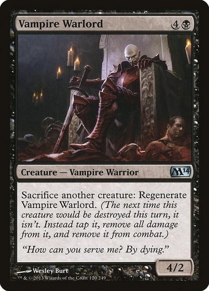Vampire Warlord, Magic 2014 (M14) 120