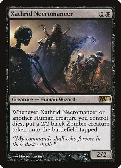 Xathrid Necromancer, Magic 2014 (M14) 123