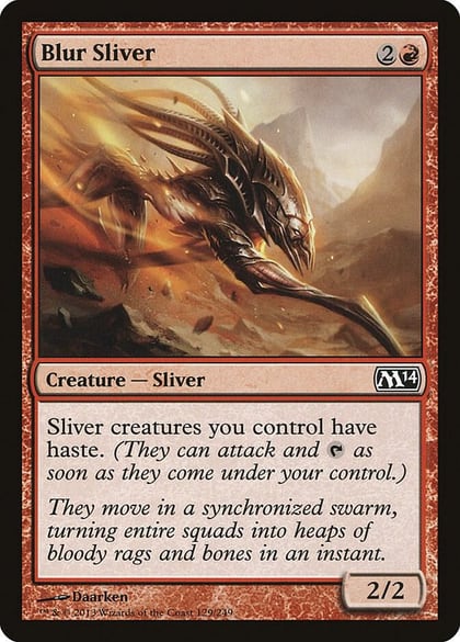 Blur Sliver, Magic 2014 (M14) 129
