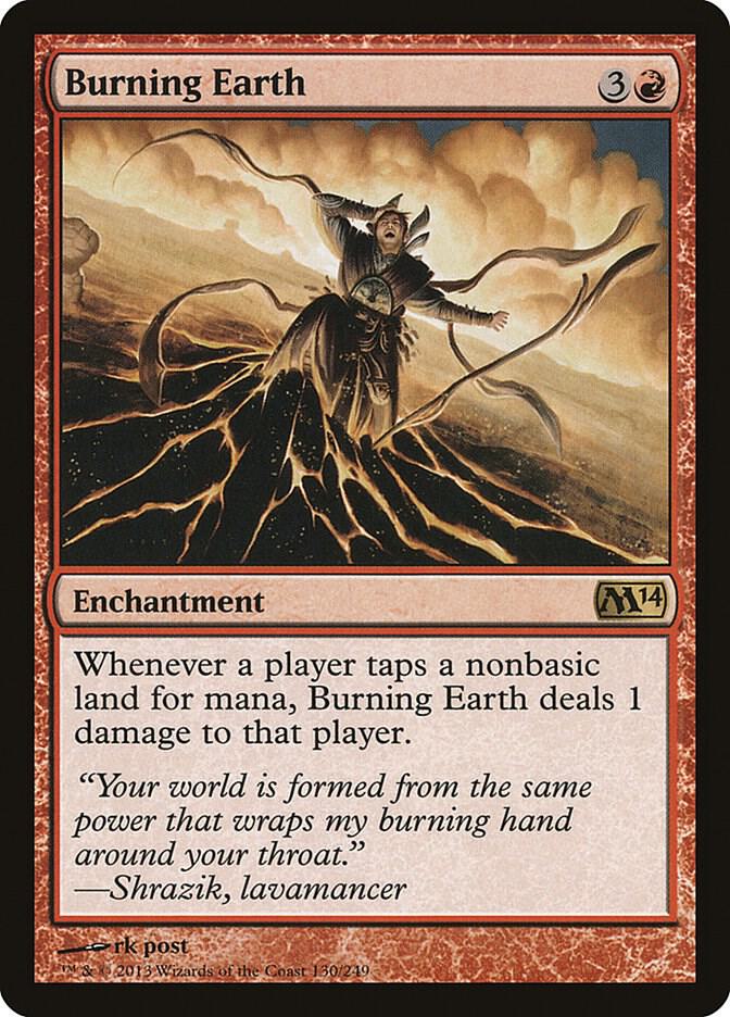 Burning Earth, Magic 2014 (M14) 130