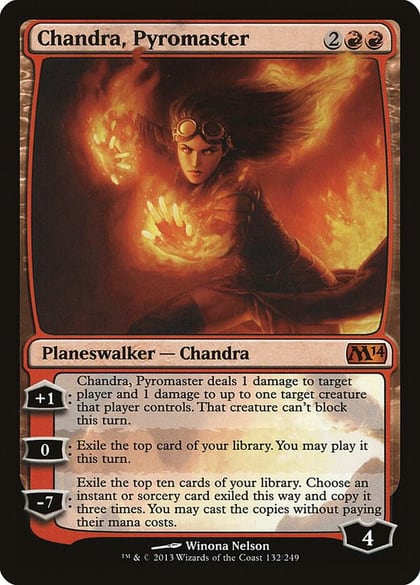 Chandra, Pyromaster, Magic 2014 (M14) 132