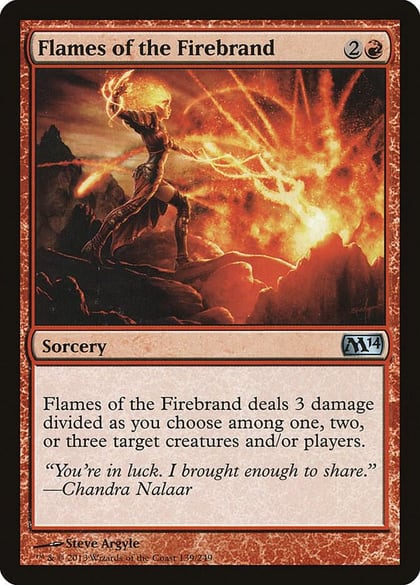 Flames of the Firebrand, Magic 2014 (M14) 139