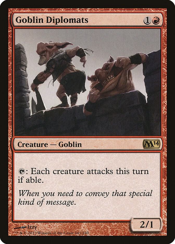 Goblin Diplomats, Magic 2014 (M14) 141