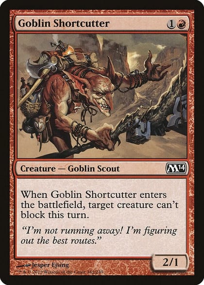 Goblin Shortcutter, Magic 2014 (M14) 142