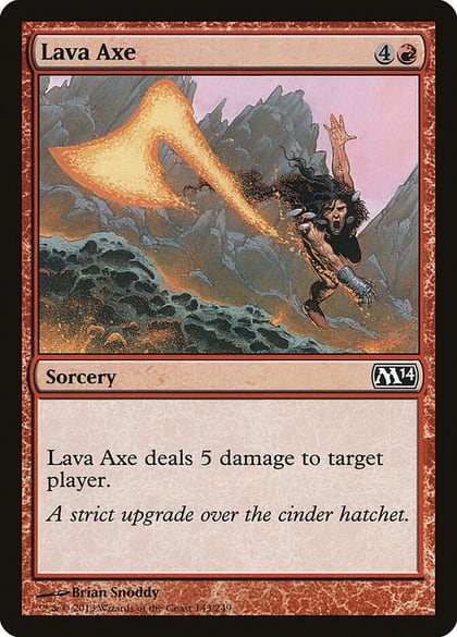 Lava Axe, Magic 2014 (M14) 143