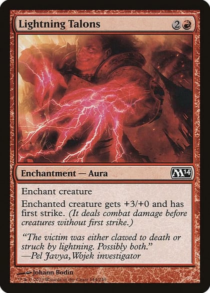 Lightning Talons, Magic 2014 (M14) 144