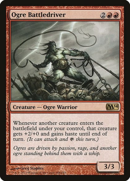 Ogre Battledriver, Magic 2014 (M14) 148