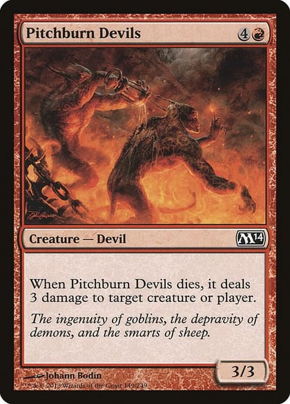 Pitchburn Devils, Magic 2014 (M14) 149