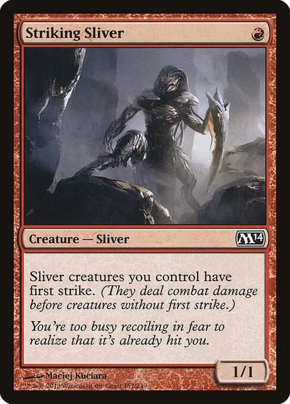 Striking Sliver, Magic 2014 (M14) 157