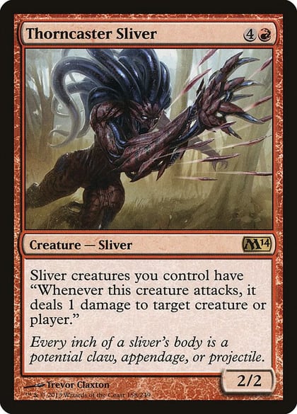 Thorncaster Sliver, Magic 2014 (M14) 158