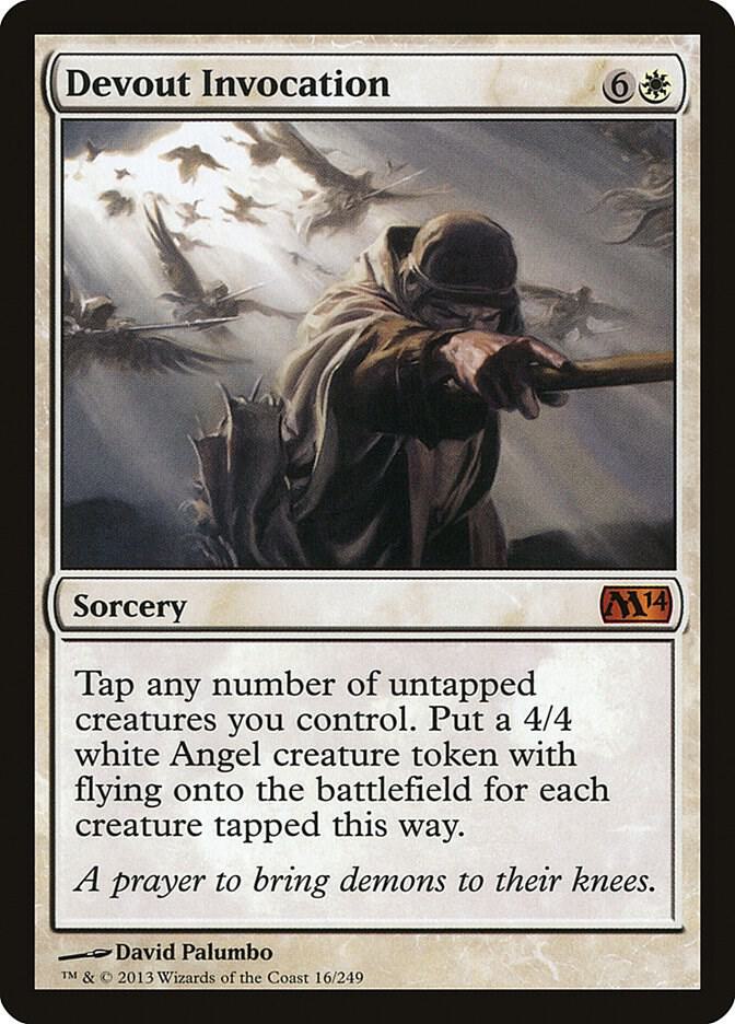 Devout Invocation, Magic 2014 (M14) 16
