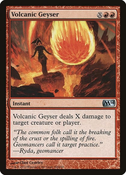 Volcanic Geyser, Magic 2014 (M14) 160