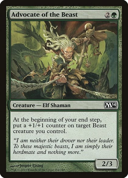 Advocate of the Beast, Magic 2014 (M14) 164