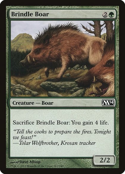 Brindle Boar, Magic 2014 (M14) 167