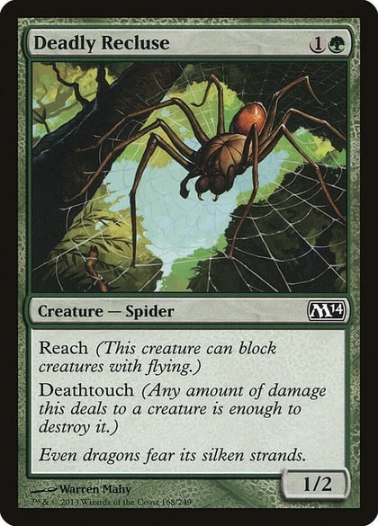 Deadly Recluse, Magic 2014 (M14) 168
