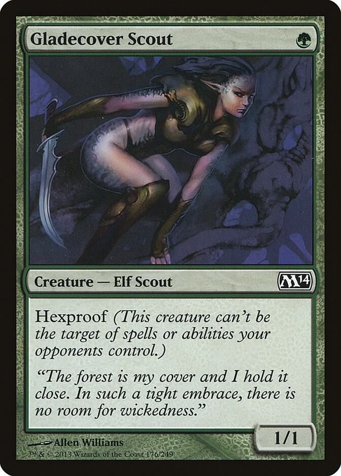 Gladecover Scout, Magic 2014 (M14) 176