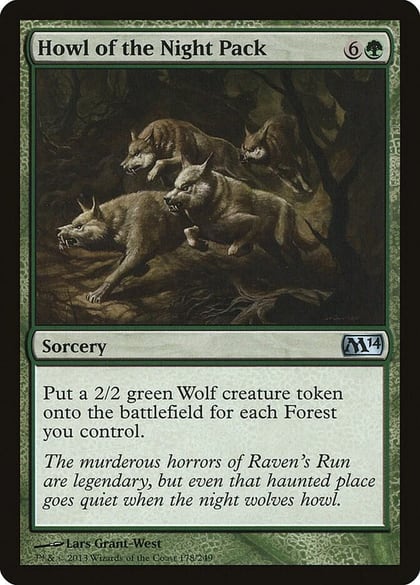 Howl of the Night Pack, Magic 2014 (M14) 178