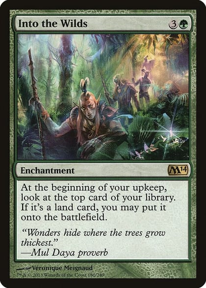 Into the Wilds, Magic 2014 (M14) 180
