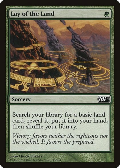 Lay of the Land, Magic 2014 (M14) 183