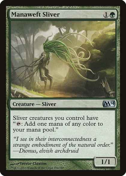 Manaweft Sliver, Magic 2014 (M14) 184