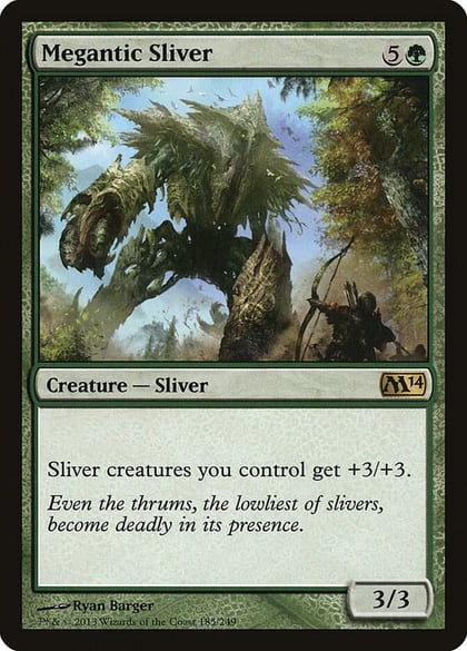 Megantic Sliver, Magic 2014 (M14) 185