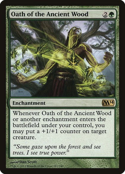 Oath of the Ancient Wood, Magic 2014 (M14) 187
