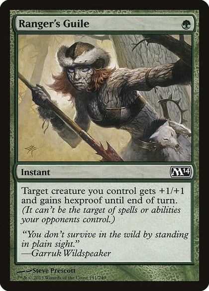 Ranger's Guile, Magic 2014 (M14) 191