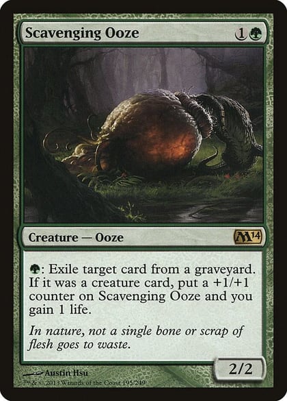 Scavenging Ooze, Magic 2014 (M14) 195