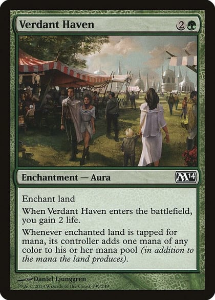 Verdant Haven, Magic 2014 (M14) 199