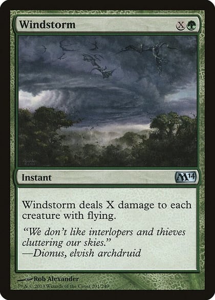 Windstorm, Magic 2014 (M14) 201