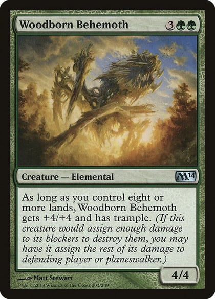 Woodborn Behemoth, Magic 2014 (M14) 203