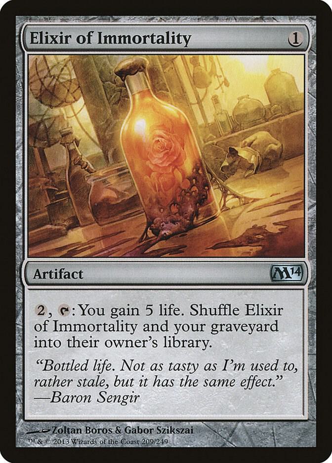 Elixir of Immortality, Magic 2014 (M14) 209